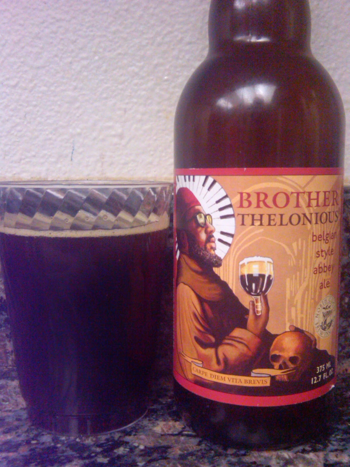 365 Days Of Beer North Coast Brother Thelonious Belgianstyle Abbey Ale