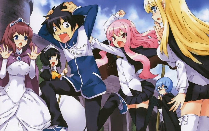 Gamer Moura - Anime:Zero No Tsukaima Generos: Aventura 