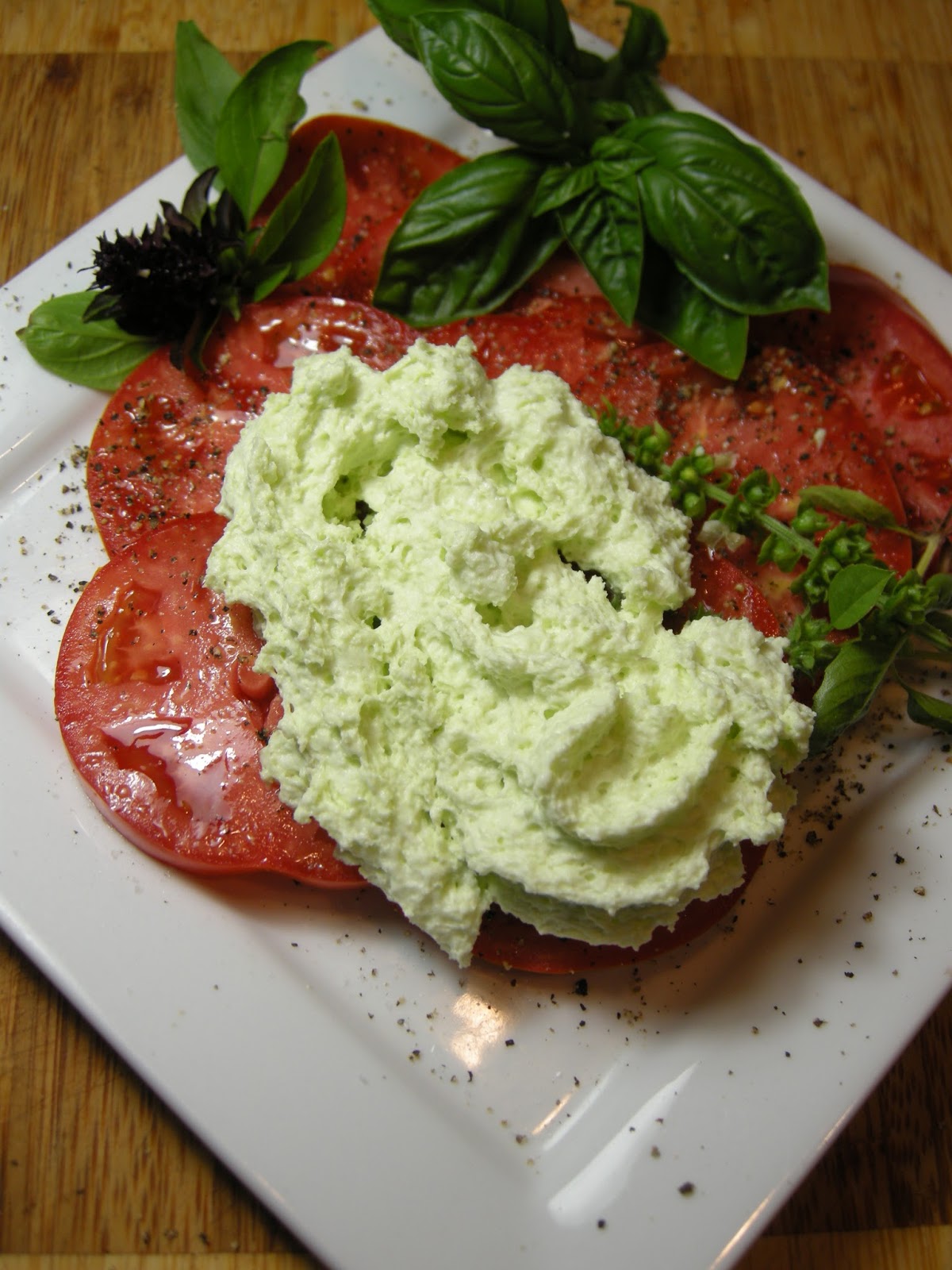 Kitchens Are Monkey Business Rosie Makes A Basil Espuma.