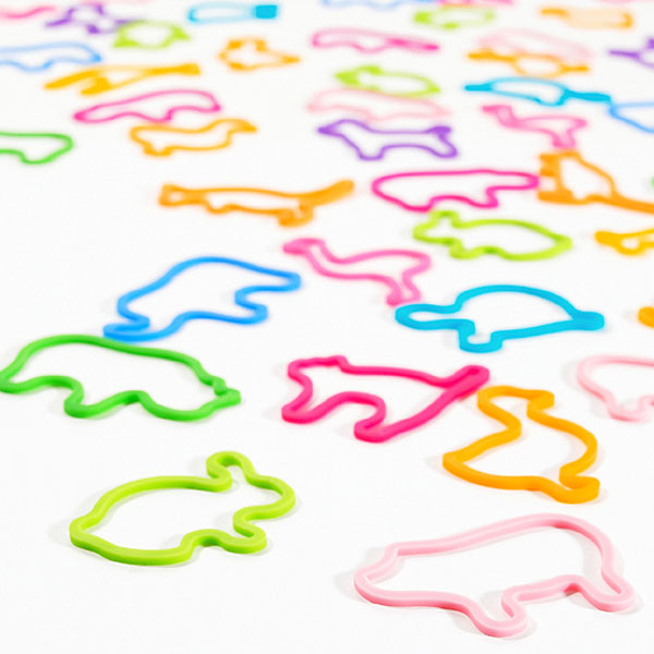 Designed in JAPAN: Animal Rubber Bands Designed in JAPAN: Animal Rubber Bands