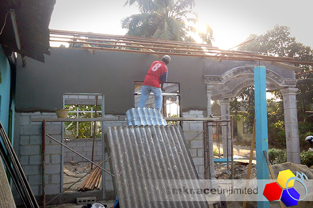 mknace unlimited™ | rapid plastering for new living room continued