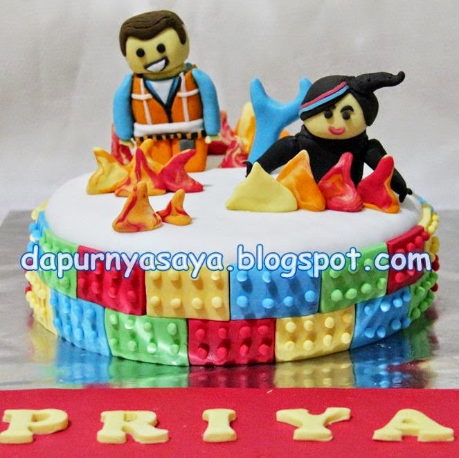 Lego Movie Cake