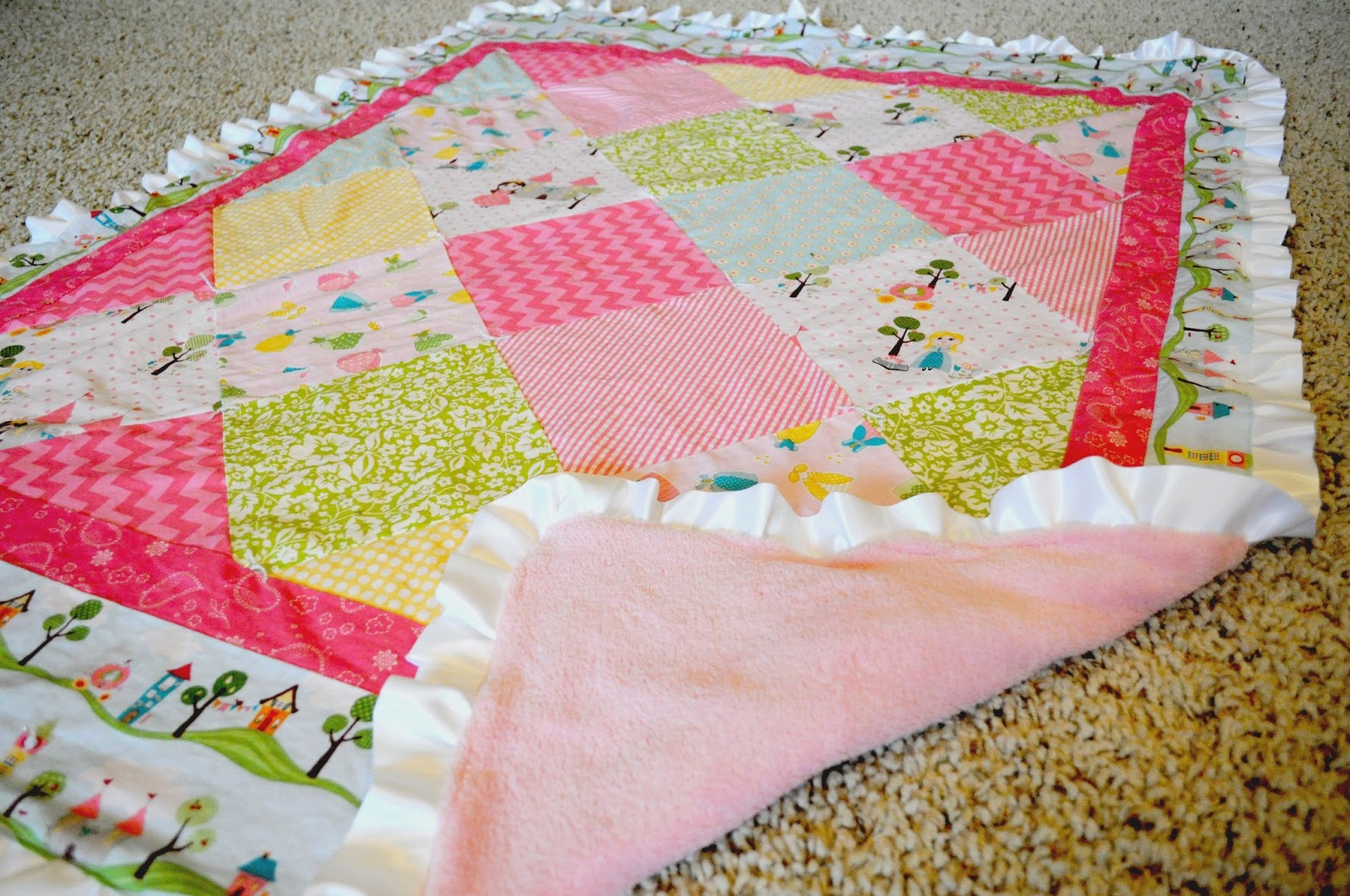 The Little Fabric Blog Minky Quilts
