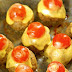 Receta de bolas de carne de cerdo picada con queso mozzarella