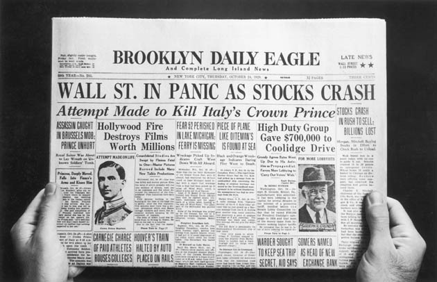 1907 stock market crash