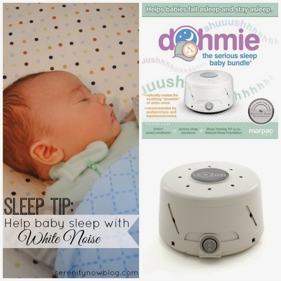Sleep Tip: Use a White Noise Machine in Baby's Room (from Serenity Now)