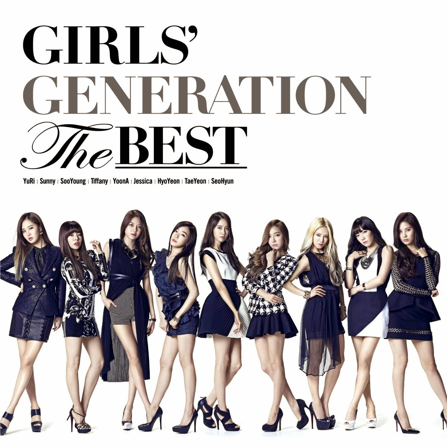 [Pictures] 140605 Girls' Generation's Best Japan Album 'THE BEST' Cover