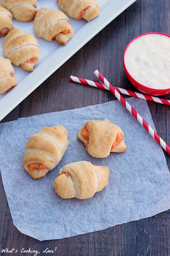 Buffalo Chicken Crescent Bites Whats Cooking Love?