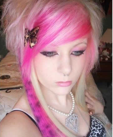 Beautiful Emo Hair Styles -For fashion emo hairstyles. Beautiful Emo Hair Styles -For