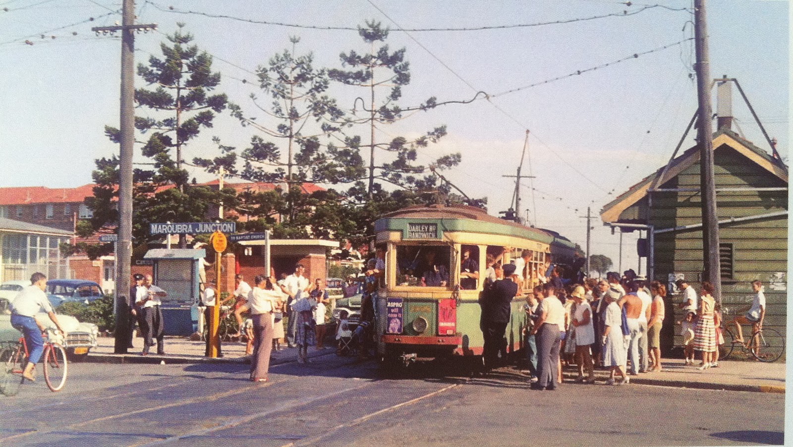 Maroubra Junction looking south, 1958 r/sydney