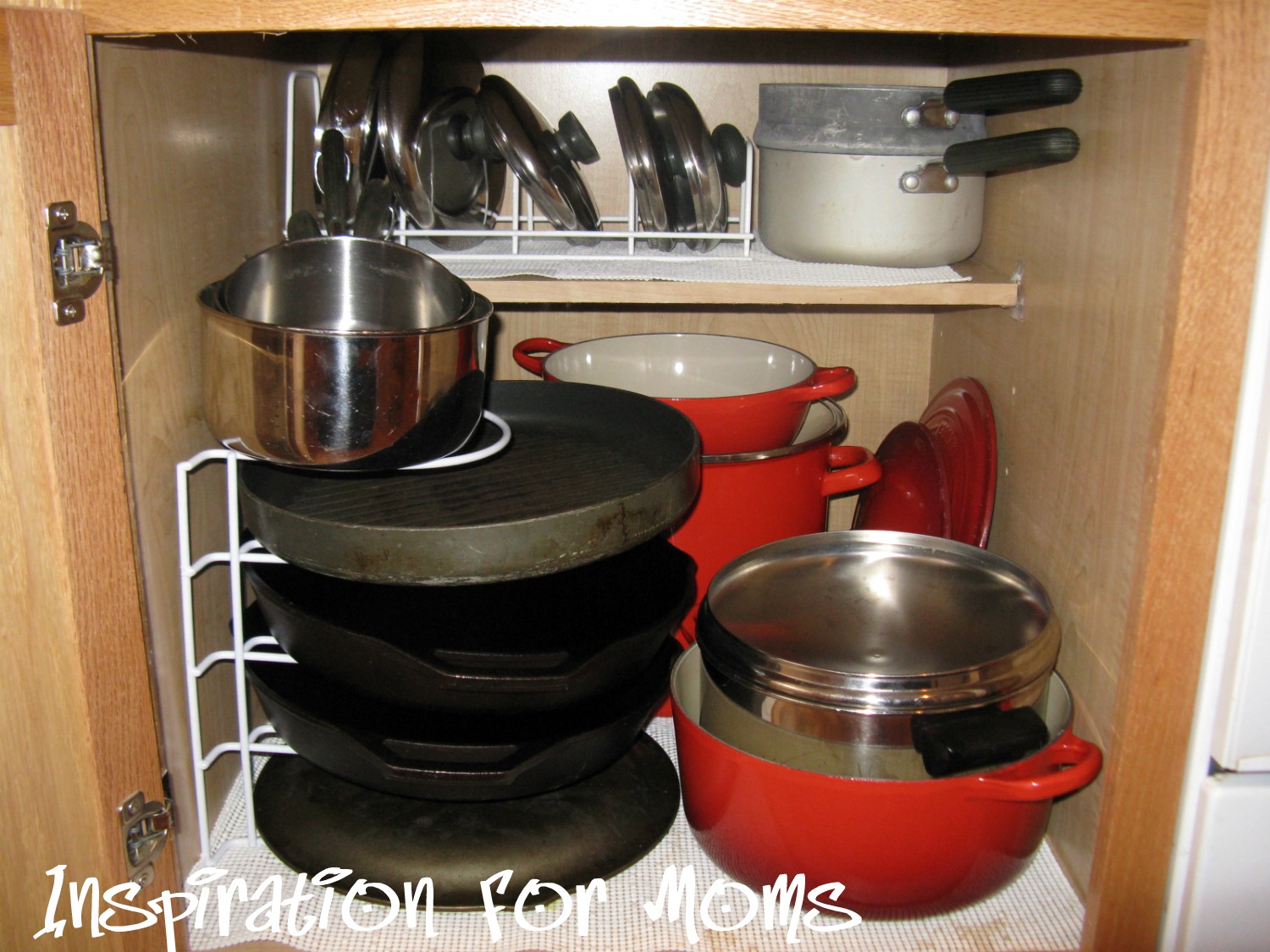 21 Days To A Clean Organized Home Day 20 Organizing Pots and Pans Inspiration For Moms