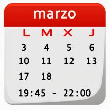 Calendario del curso
