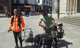 Novara - Santiago 2000 km a piedi con un rimorchio (clicca per vedere il blog)