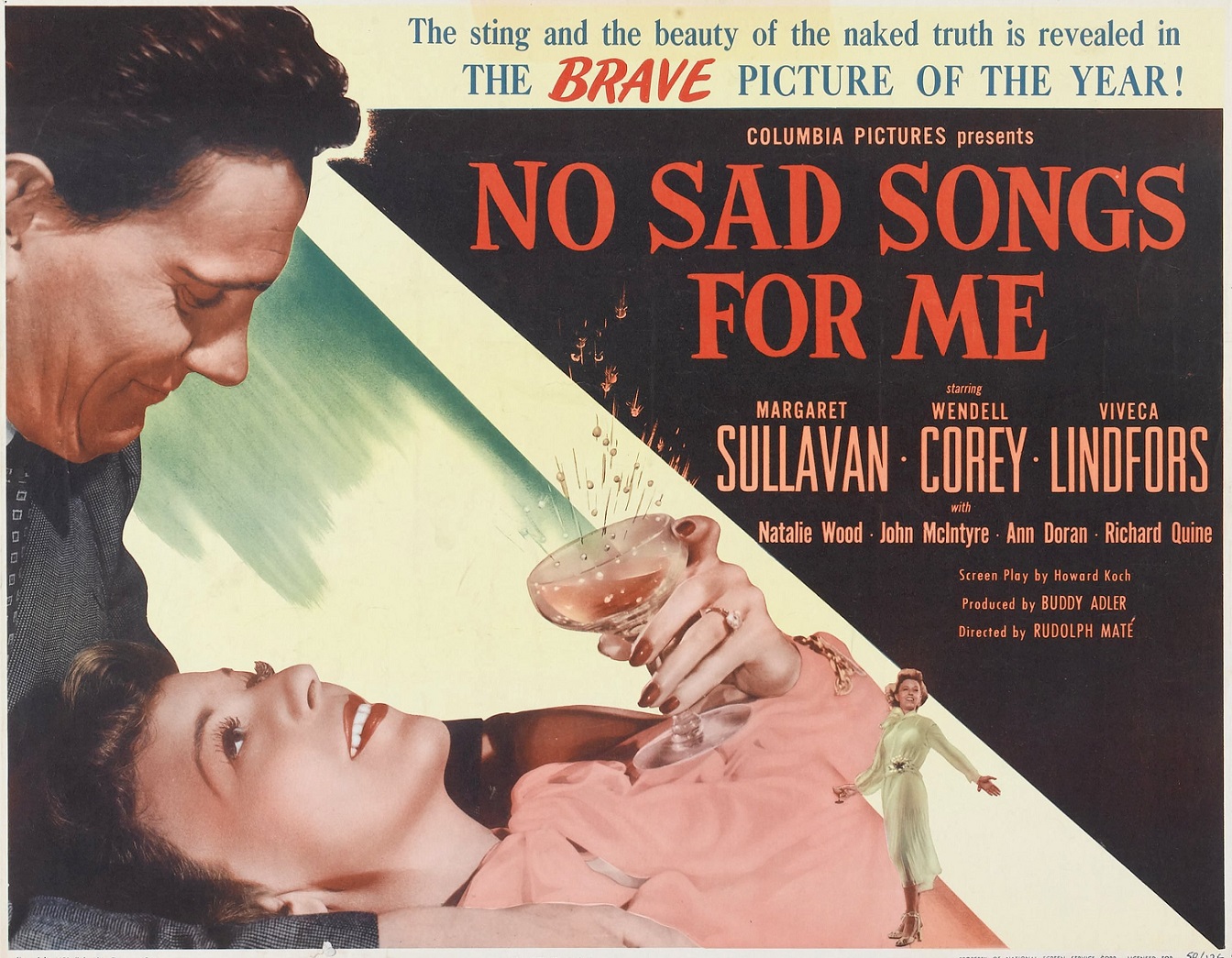 NO SAD SONGS FOR ME (1950) WEB SITE