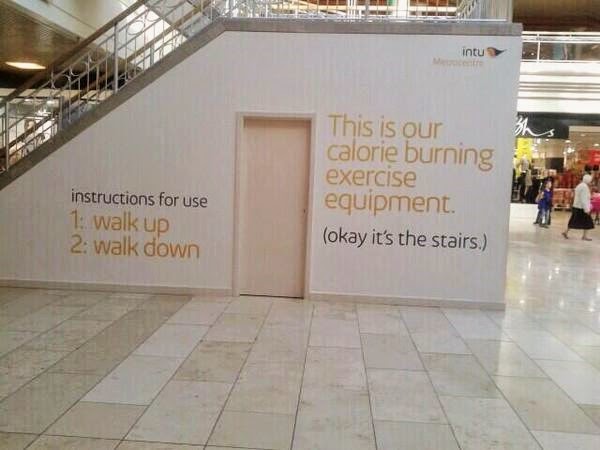 Weighty Matters: Climbing Stairs Isn't About Burning Calories