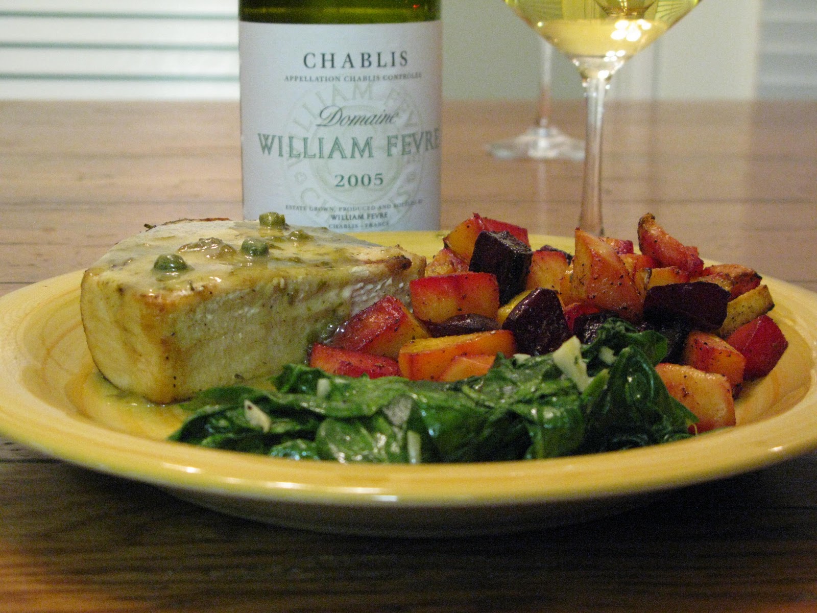 Cépage et Cuisine Lemon Caper Beurre Blanc Sauce Divine!