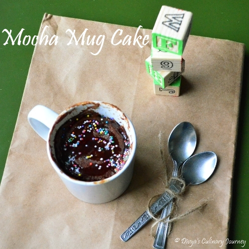 Eggless Sprinkles Mug Cake Recipe Eggless Sprinkles Mug Cake Recipe
