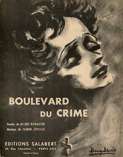 Edith Piaf - Boulevard du crime - France - 1960