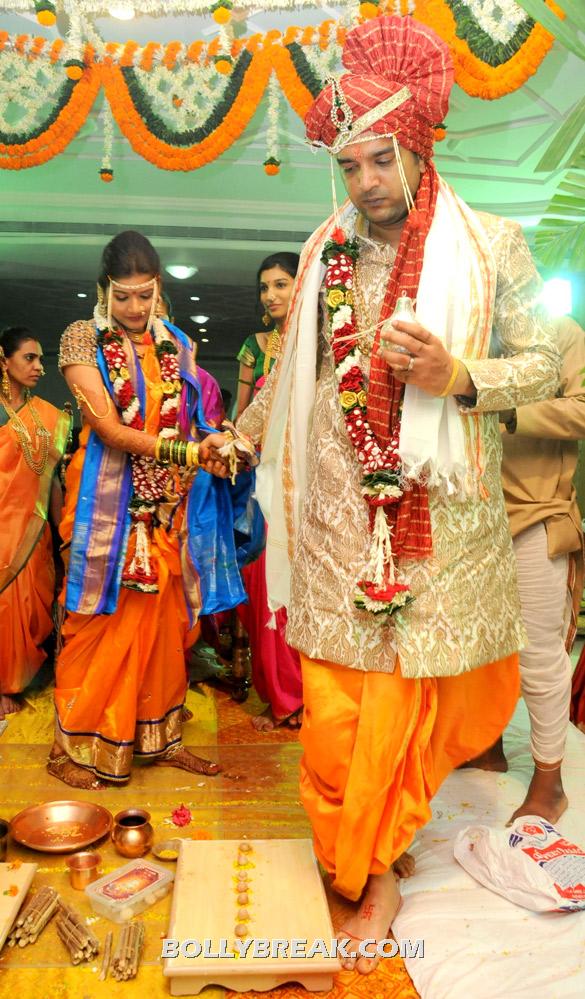 Monali Kashalkar, Suraj Godambe - (3) -  All Celebs @Suraj Godambe & Monali's Wedding