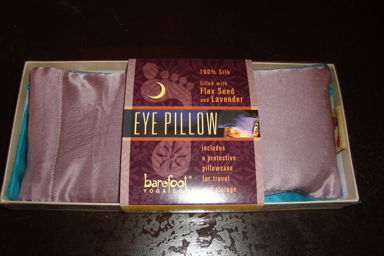 Trying To Go Green Barefoot Yoga Eye Pillow Review