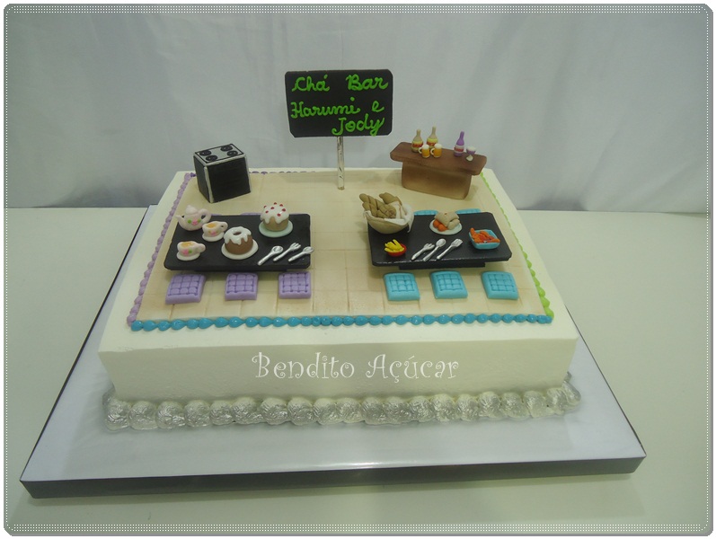 Sob O Mar Comestivel Decoracoes De Bolos