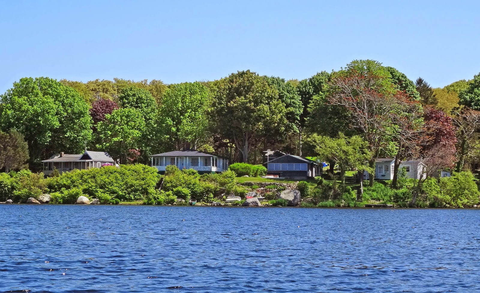 Joe's Retirement Blog Kayak View, Bartlett Pond, White Horse Beach