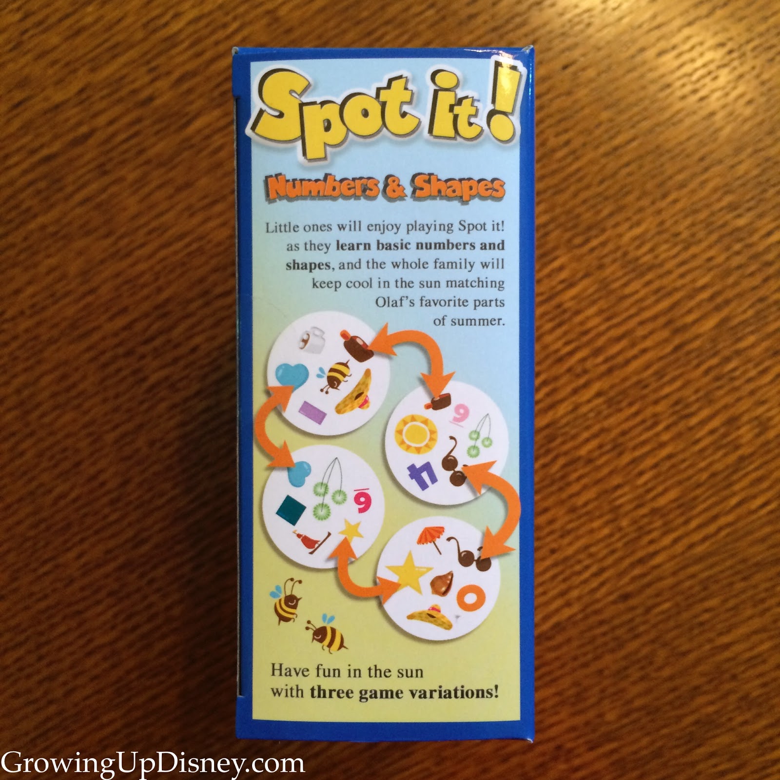 Growing Up Disney Spot It! Disney Frozen Game Review