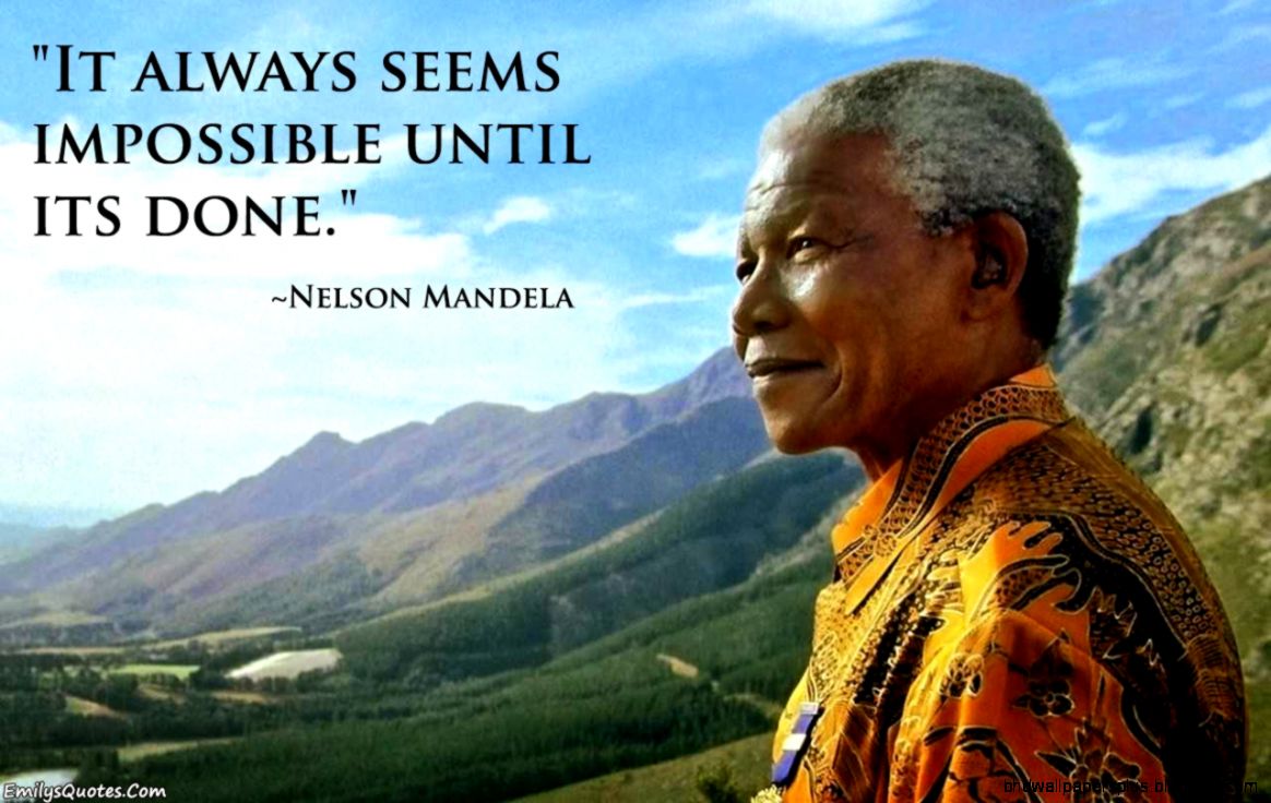 Nelson Mandela Quote Nelson Mandela Quote