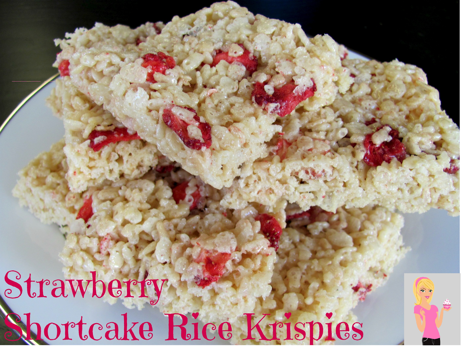 With Blonde Ambition Strawberry Shortcake Rice Krispies