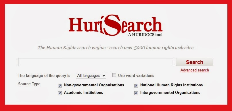 screen snip of HuriSearch search box