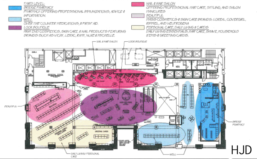 WALGREENS COMES TO ONE SOUTH BROAD, this is not your mother&#039;s drugstore - Details, Sketches
