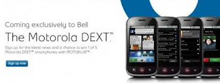 Motorola DEXT coming to Bell Mobility