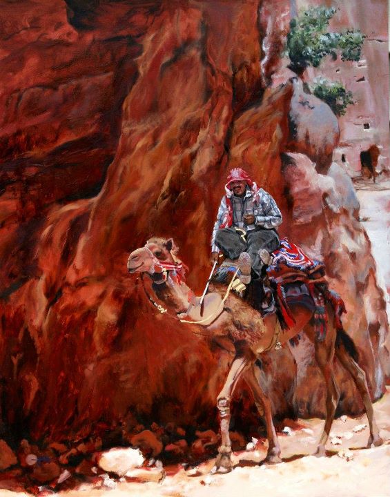 Mary Jane Cross, 1951 Figurative painter Tutt'Art Pittura