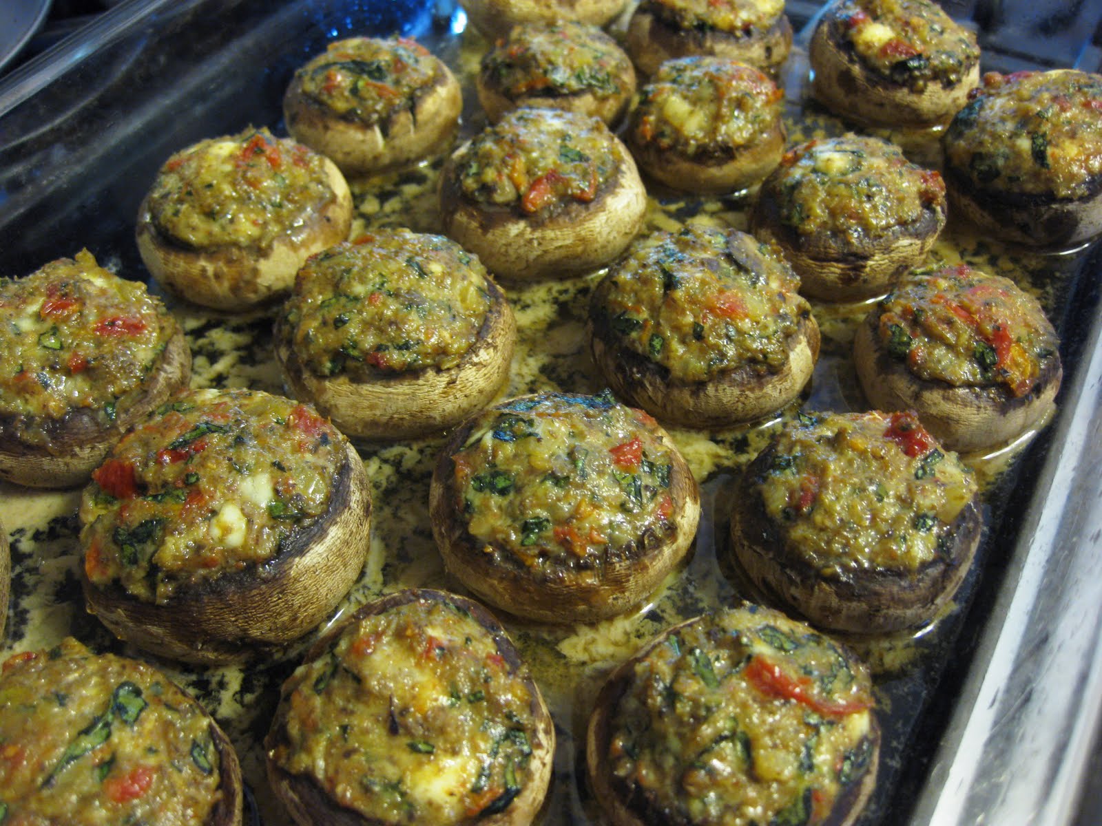 Bloatal Recall: Italian Stuffed Mushrooms