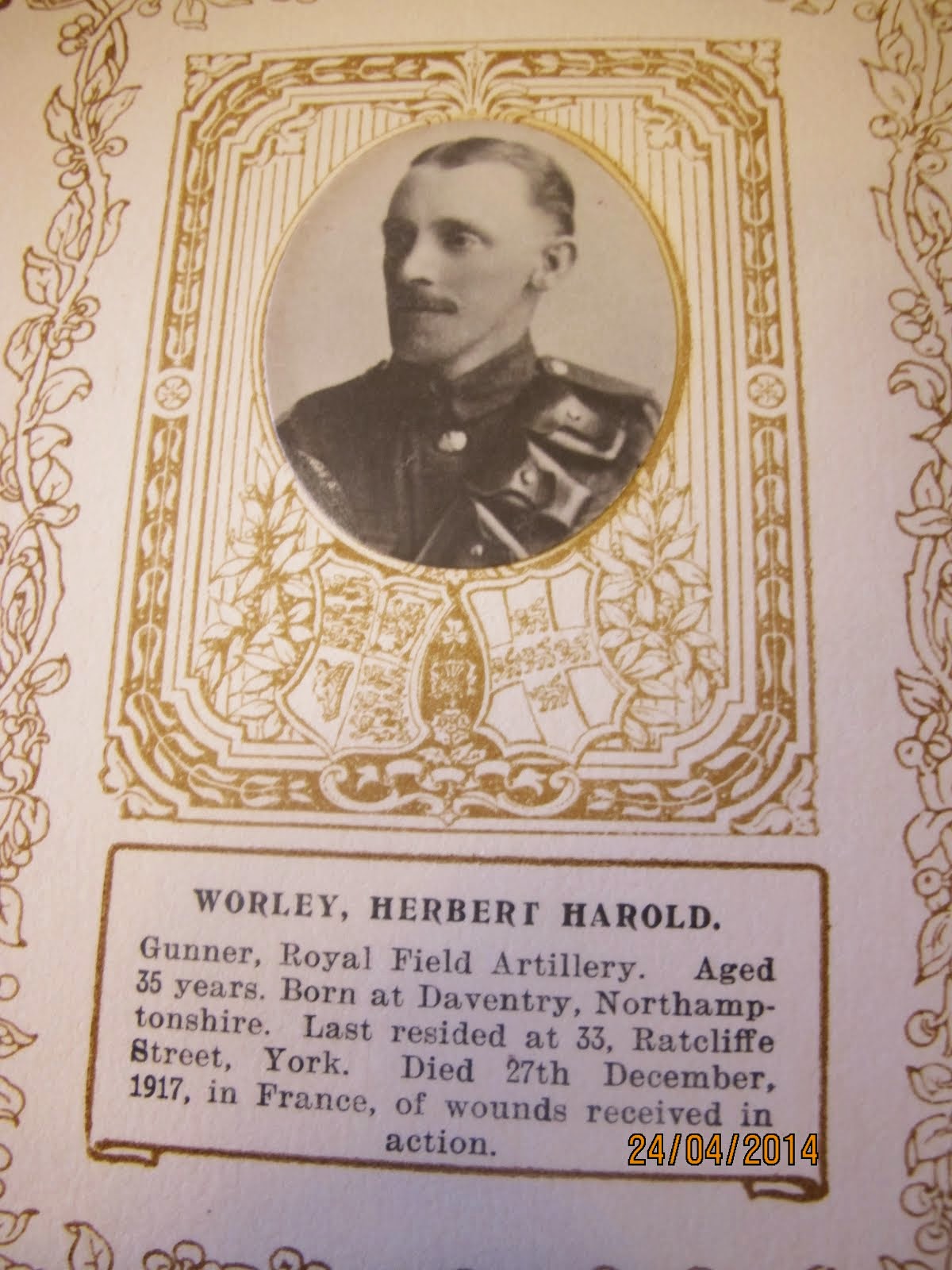 Herbert Harold Worley