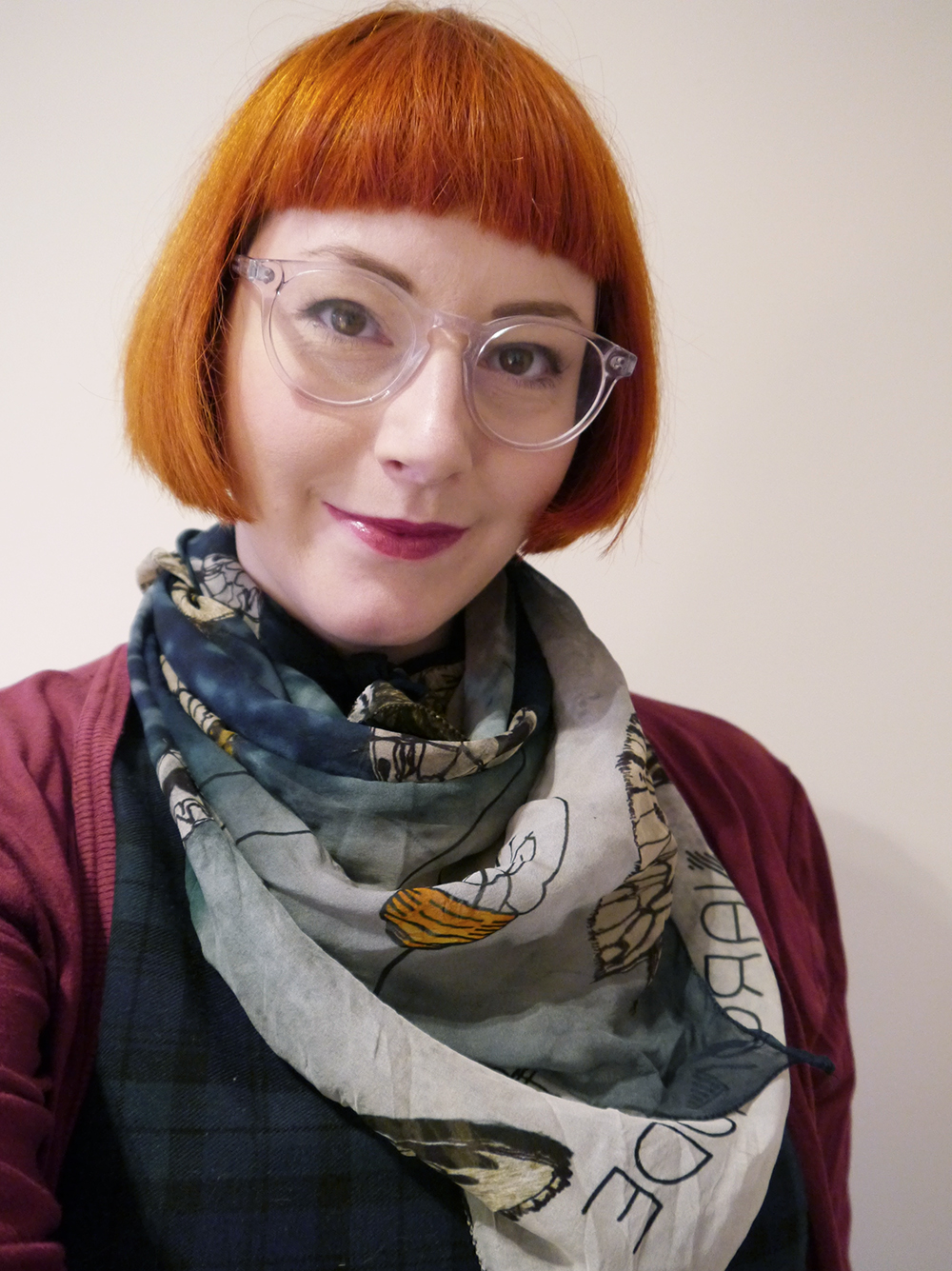 Scarf, scarf styling, scarf addict, easy ways to style a scarf, Scottish bloggers, bandit scarf, Naromode, Dead Sleekit