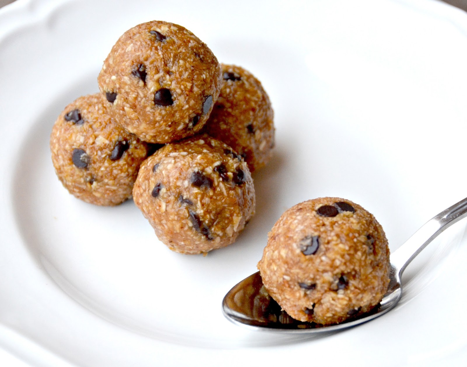 Processed Free and Me Peanut Butter Protein Cookie Dough Balls