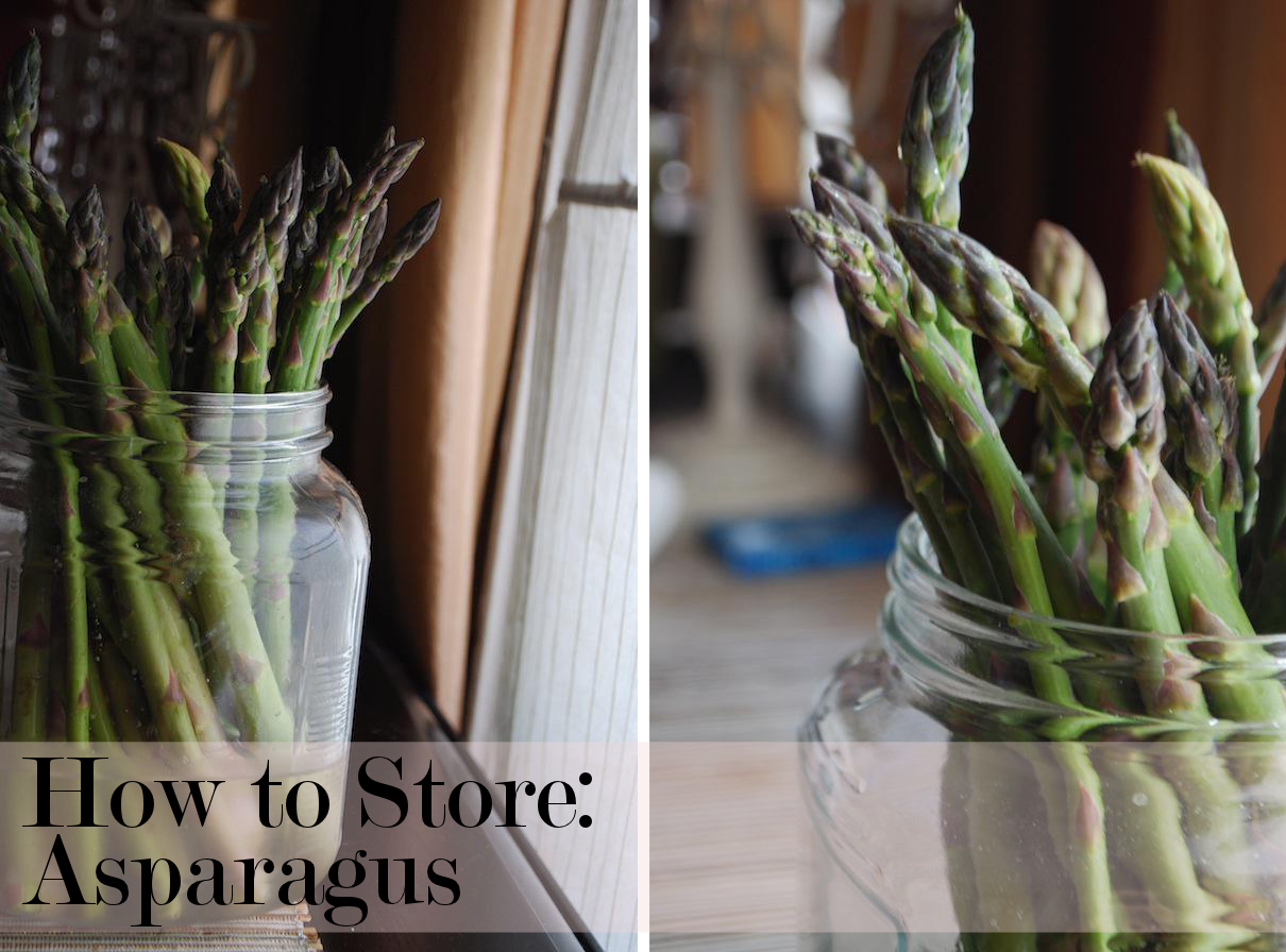 How long does asparagus keep in the fridge?