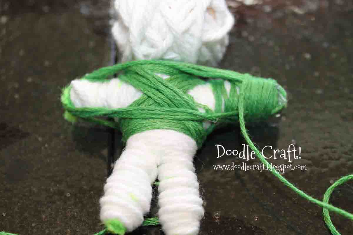 Doodlecraft Make Your Own String Voodoo Dolls!