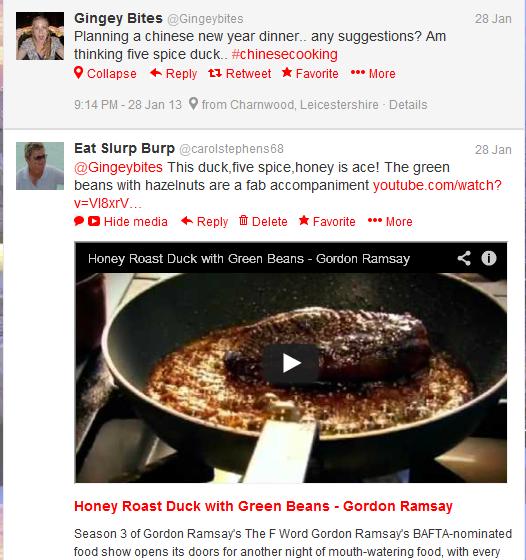 Eat Slurp Burp Gordon Ramsay's Honey roasted duck with green beans