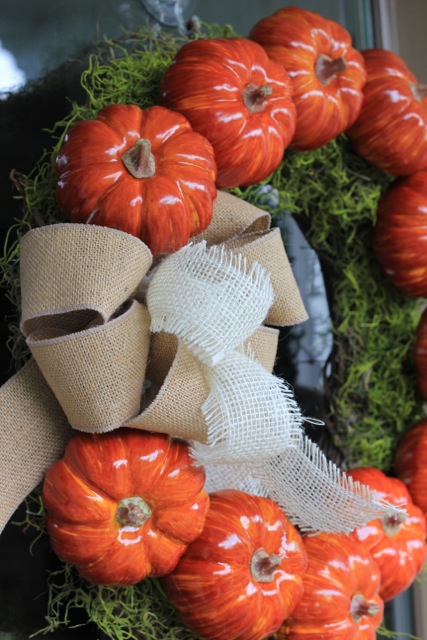 pumpkin wreath