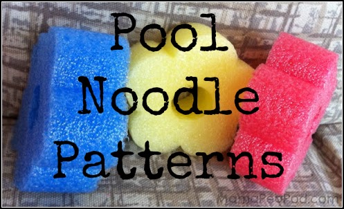 Pool Noodle Patterns - title image