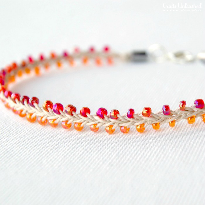 Summertime Bead and Hemp Anklet Tutorial The Beading Gem's Journal