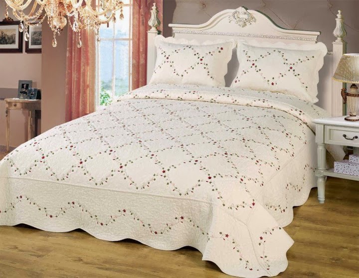 Moda Kervani Ozdilek Yatak Ortusu Modelleri 2014