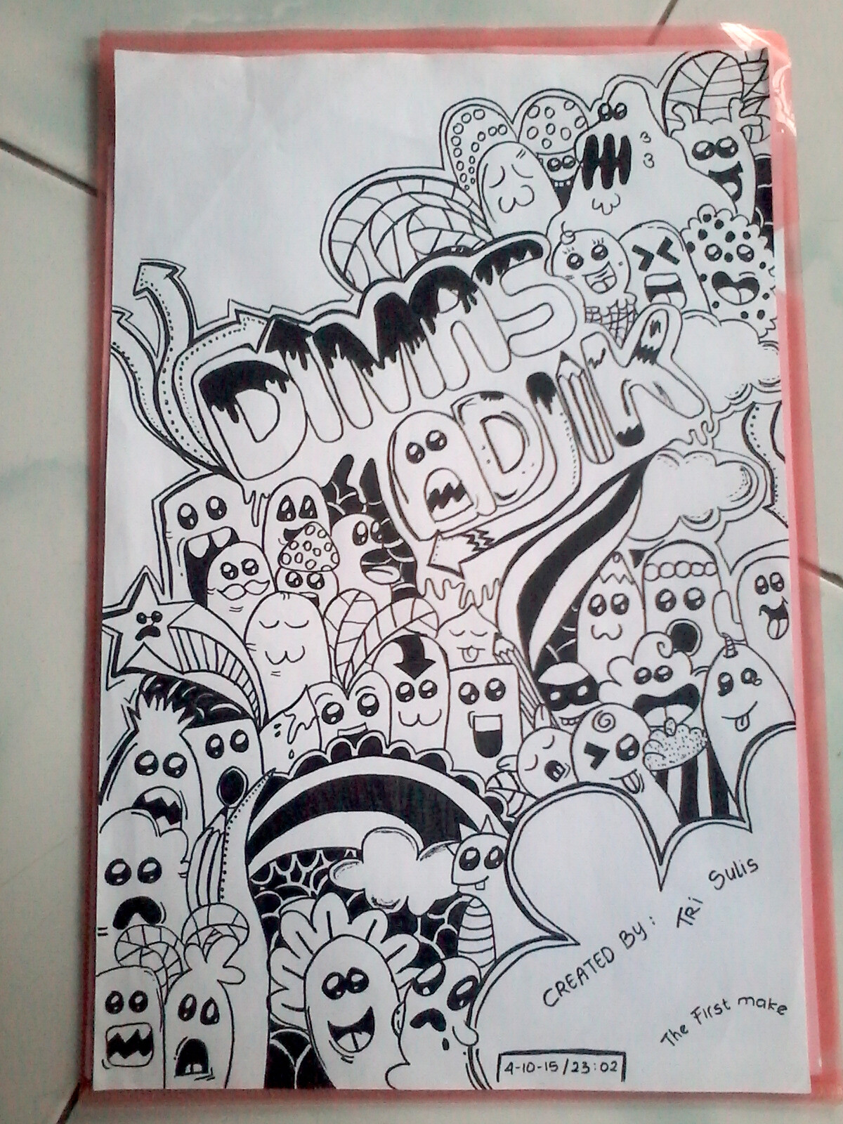 Koleksi Doodle Art Minion Warna Doodlegaleri