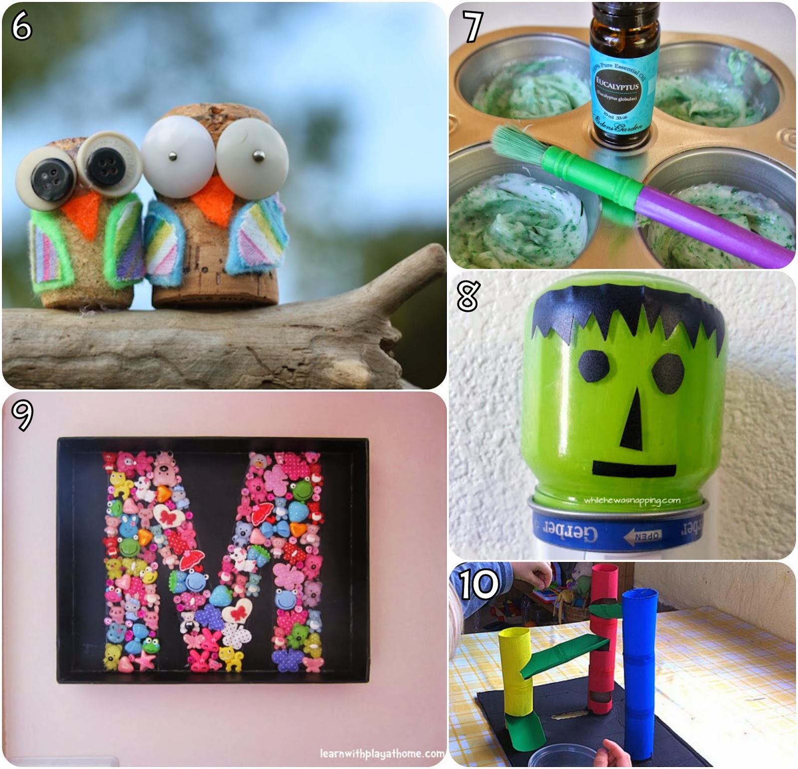 Learn with Play at Home: 10 Awesome Homemade Ideas for Kids