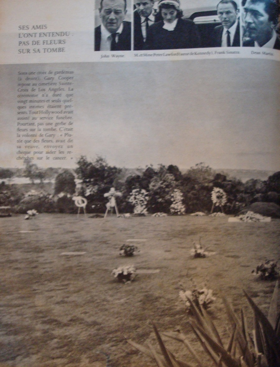Paris Match de mai 1961 sur la mort de Gary Cooper Paris+match+cooper+61+13