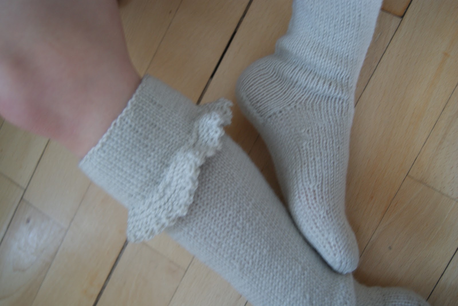 Strikket På En Gaffel