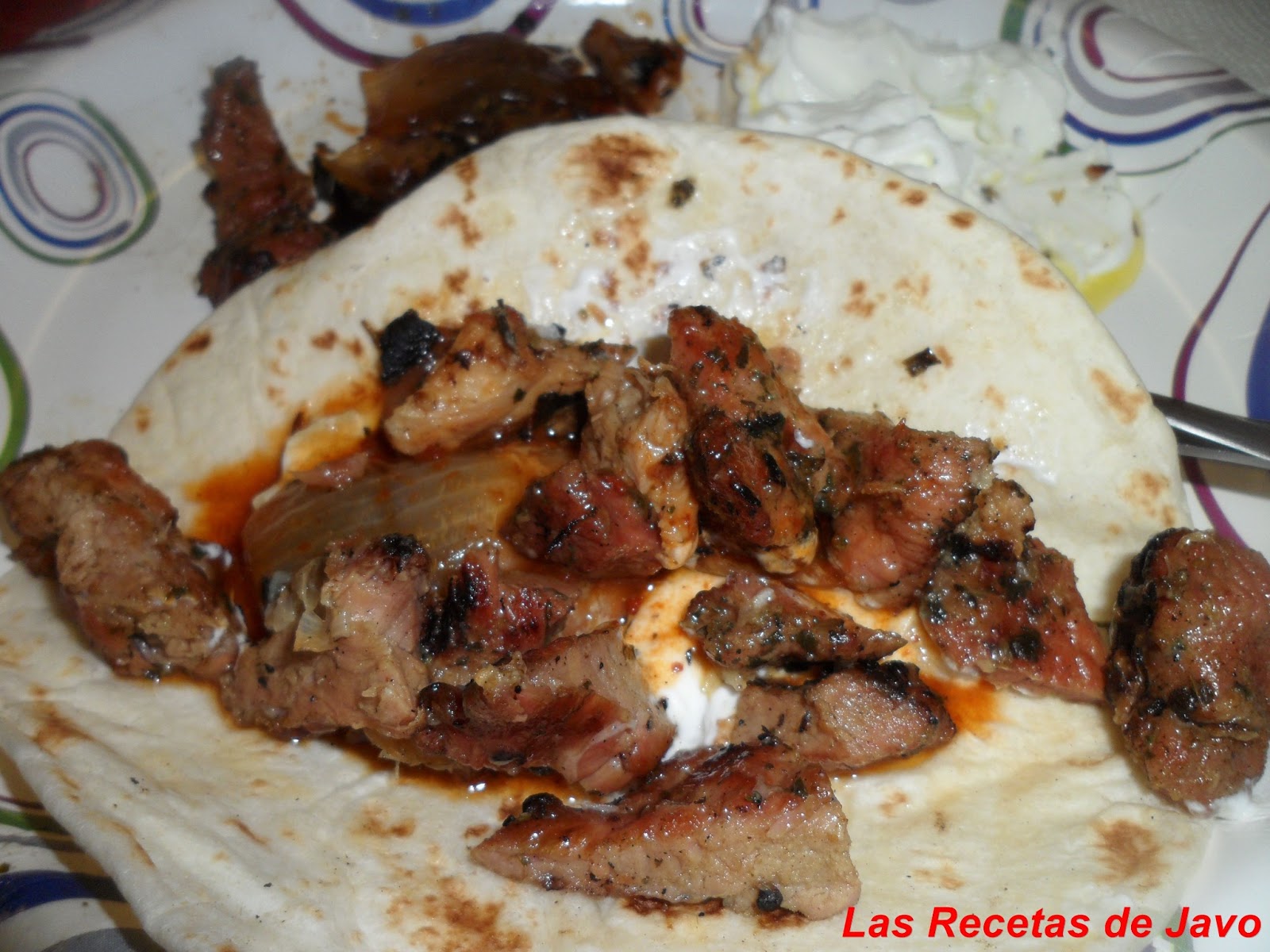 LAS RECETAS DE JAVO TACOS ARABES
