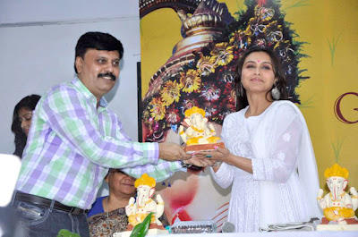 Rani Mukerji snapped at the 'Times Green Ganesha' event